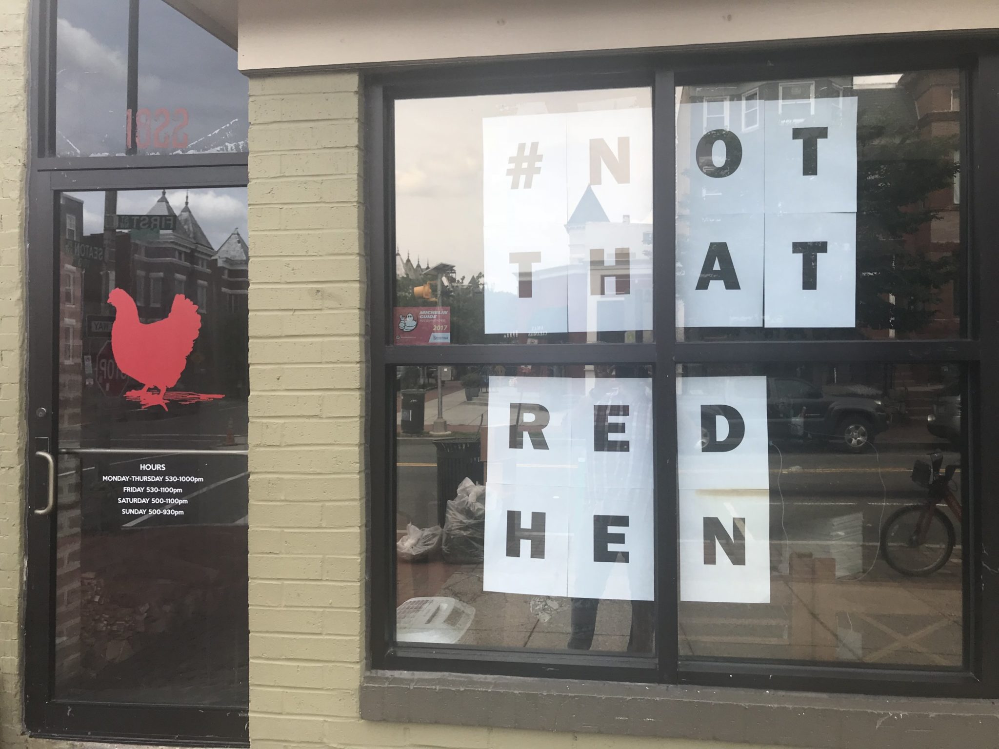 Red Hen Sarah Sanders DC