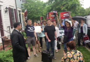 “Let’s Wake Her Up”: How the Protest at Kirstjen Nielsen’s House Came Together So Quickly