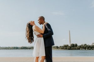 A First Date at New Orleans Famed Café Du Monde Led to These Nurses’ Ultra-Stylish DC Engagement