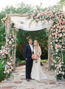 Dream Decor: A Whimsical Pink-and-Blue Garden Wedding in Potomac
