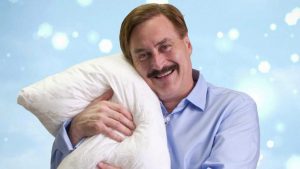 Spotted at the Trump Hotel: The MyPillow Guy