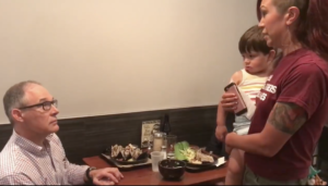 Mother With Her 2-Year-Old Confronts Scott Pruitt at a DC Restaurant