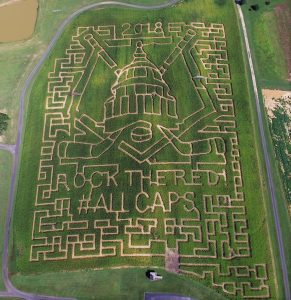 There’s a Giant Corn Maze in Maryland Dedicated to the Caps’ Stanley Cup Win