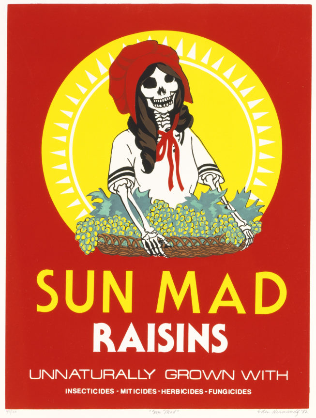 "Sun Mad" by Ester Hernandez, 1982. Photograph courtesy of SAAM.