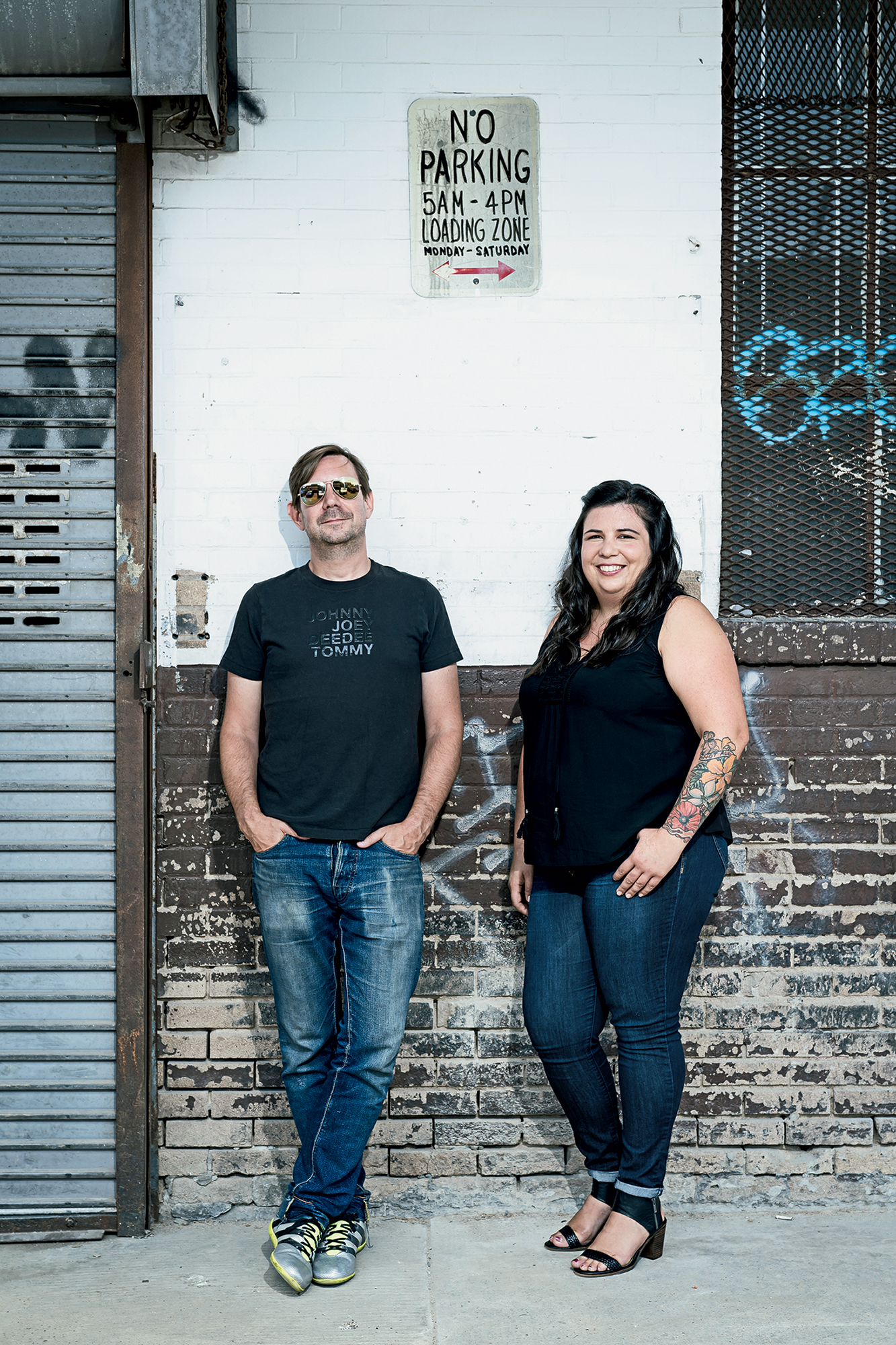 Joe Carroll and Marjorie Meek-Bradley of St. Anselm. Photograph by Scott Suchman.