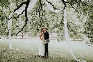 This Bride Signed Up For a Triathlon To Impress Her Runner Crush. Less Than A Year Later, They Were Engaged.