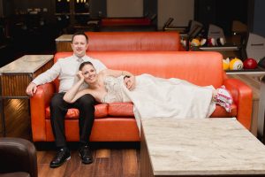 Best Wedding Reception Idea Ever: Throw Your Party at a Bowling Alley (And Don’t Bother Changing Out of Your Wedding Dress)