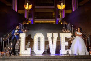 This Former Redskins Cheerleader Performed an Entire Cheer Routine at Her Wedding