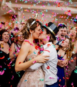 How They Met: “I Drank a Bit Too Much, and Blew a Giant Raspberry On Her Face.”