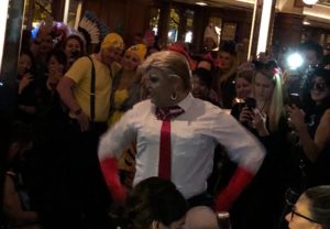Watch a Sexy Donald Trump Drag Queen Perform a Striptease at Le Diplomate