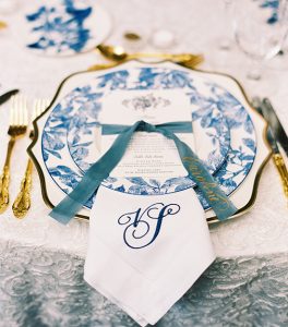 Caroline Horn and Lee Von Schrader’s Patriotic DC Wedding Incorporated their Favorite US Presidents