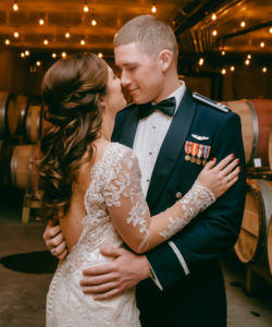This Virginia Winery Wedding Went Full-On Holiday with Christmas Trees and Plenty of Tartan