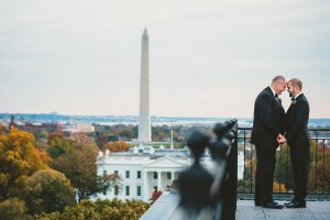 How They Met: An Unlikely First Meeting at Kramerbooks Led to Love for a Congressional Staffer and a Lobbyist