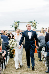 Cattails and Pheasant Feathers Created a Marshy Chic Vibe at This Eastern Shore Wedding