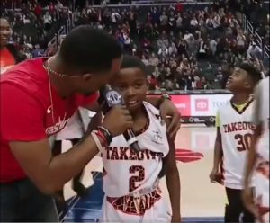 Watch This 9-Year-Old Sink an Unbelievable Shot During Halftime of a Wizards Game