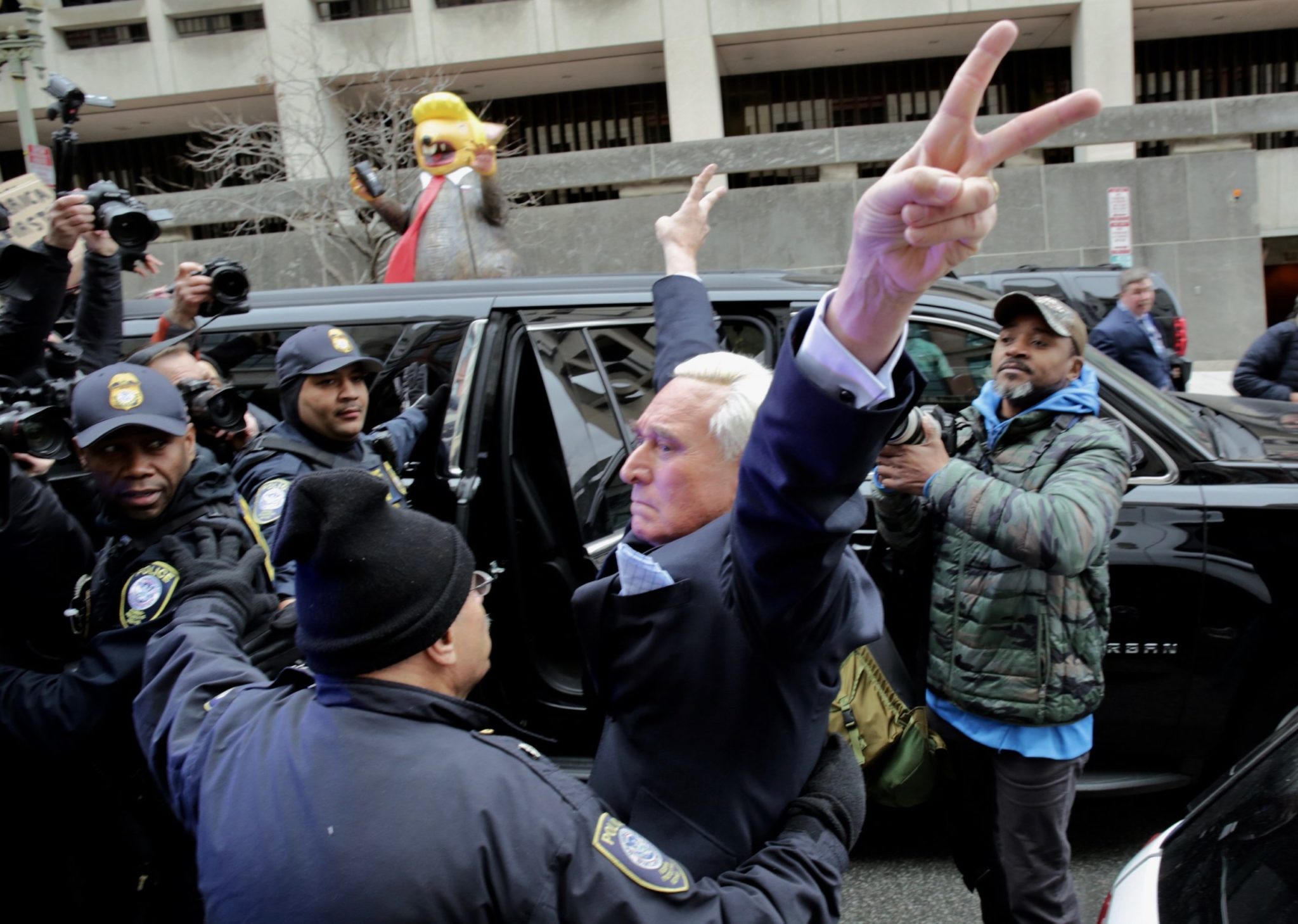 Roger Stone arraignment DC