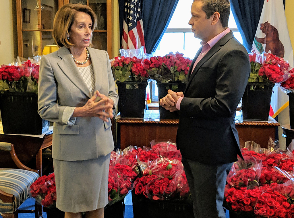 pelosi freedom roses