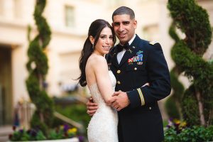 Before Marrying at the Willard InterContinental, This Groom Was Awarded the Medal of Honor by President Obama