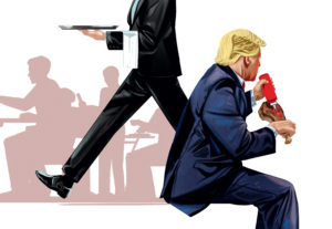 Why It Doesn’t Matter That Trump Never Dines Out in DC