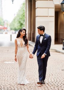 Her Berta Gown, His Ted Baker Tux: The Fashion Is Just One Swoon-Worthy Part of This Weekend-Long Wedding