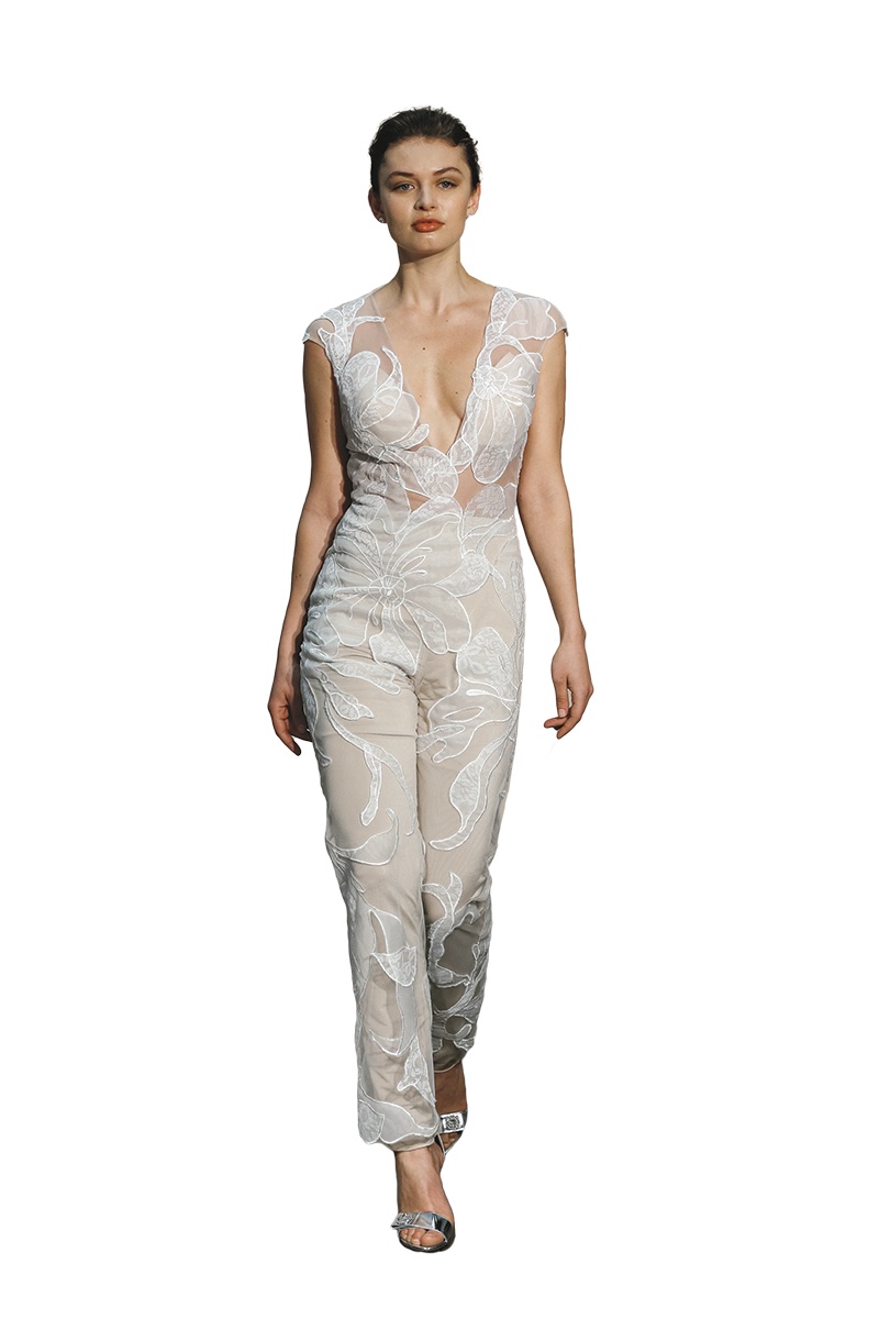 JustinAlexanderLook 9_AmerieJumpsuit_99100_Runway wedding-dress-trends