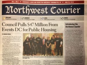 Say Hello to Northwest Courier (It May Be on Your Lawn)