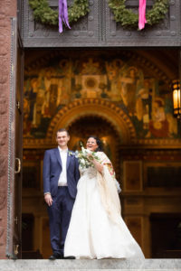 This Couple’s Winter Wedding Included Festive Decor and a Brunch Reception