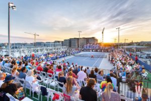 Here’s What It’s Like to Watch Tennis on Union Market’s Roof