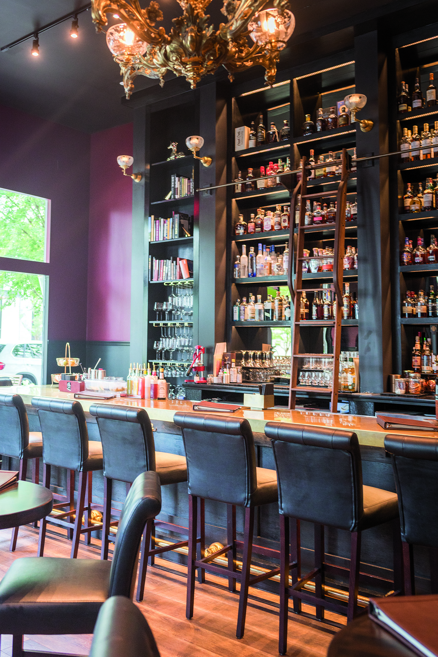 The MacMillan Whiskey Room. Photograph by Lauren Bulbin