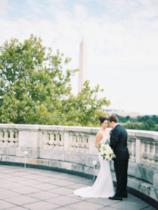 This Couple Added a Bit of Zest (Literally!) to Their Chic DAR Wedding