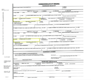 Couples Can Now Decline to List Their Race on Virginia Marriage License Applications