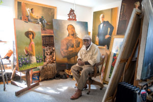 He’s the First African-American to Paint a Presidential Portrait. And He Never Wants to Leave Silver Spring.