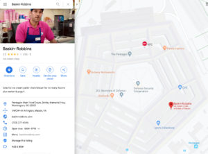 Paul Rudd Is the Face of the Pentagon Baskin-Robbins on Google Maps