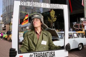 PHOTOS: The Trabant Parade Brought East German Cars to the Spy Museum