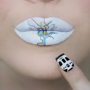 We Asked a Lip Artist to Make Some DC-Related Mouth Paintings