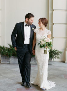 These Lovebirds Met in the Restaurant Business and Ended Up Throwing a Chic Museum Wedding