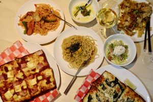 Japanese-Italian Tonari Opens This Weekend With Uni Pasta and Seaweed-Clam Pizza