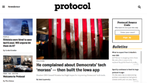 First Look: Protocol, Robert Allbritton’s New Tech Publication