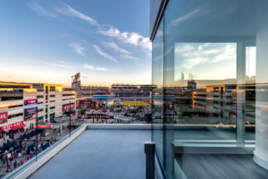 The Latest Luxe Apartment Amenity? A Private Clubroom With Views Into Nats Park