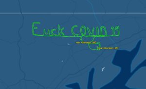 Meet the 19-Year-Old College Student Who Flew an Airplane Over Maryland in a Flight Path That Spelled “F— Covid 19”
