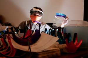 This DC High School Student Got More Than a Thousand Face Shields Made for Healthcare Workers