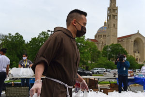 A Local Friar (and Reality-TV Star) Is Baking Thousands of Cookies for People in Need