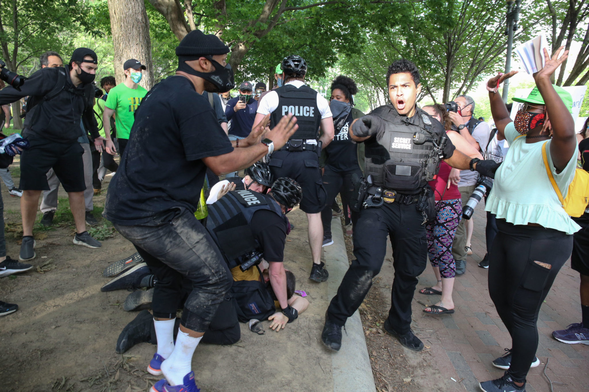 PHOTOS: Protests at the White House and Around DC After George Floyd’s Death