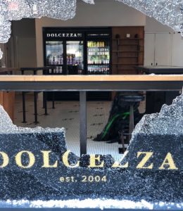 CityCenter Boarded Up, Downtown DC Businesses Damaged After Saturday Protests