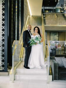 A Prosecco Bar Took Center Stage at This Hotel Wedding at the Wharf