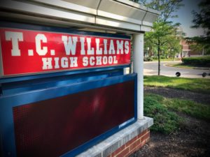 T.C. Williams’ Name Begins to Come Down in Alexandria
