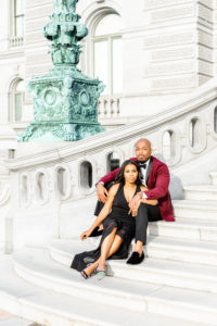 An Ultra-Stylish Engagement Session, Plus the Couple Shares Their Wedding Postponement Story