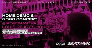 There Will Be a Go-Go Concert and Protest in Front of Postmaster General Louis DeJoy’s House