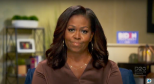 Michelle Obama’s “VOTE” Necklace Is Going Viral. Here’s Where to Find It.