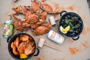 An Outdoor Chesapeake Crab and Seafood Shack Opens Today on H Street
